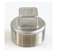 3/8"" BSP male Threaded Connection 304 stainless steel Pipe Fitting Countersunk Square Head Operating pressure 2.5 Mpa