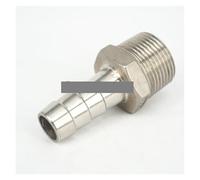 3/8" BSPT Male x 10mm Hose Barbed 304 Stainless Steel Pipe Fitting Hose tail Connector 230 PSI