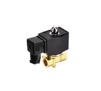3/8 Inch Brass Electric Solenoid Valve IP65 Waterproof Normally Closed 24V 12V 220V 110V(NBR-Seal,3/8"_NPT_240VAC)