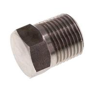 3/8'' NPT macho Tapón de cierre de acero inoxidable con barra hexagonal exterior 210