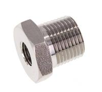 3/8'' NPT x 1/8'' NPT M/F Anillo reductor de acero inoxidable 210 Bar - Hidráulico