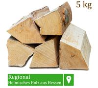 (3,80€/1kg) Leña Madera 5 kg Para estufa y Chimenea Brasero Madera de Haya 25 cm