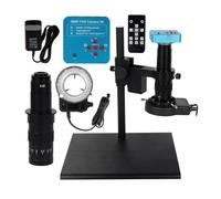 3 8MP Microscopio de video electrónico digital 2 1MP 16MP Lente la cámara 130x Repuestos para microscopios de laboratorio(Bigger 38MP)