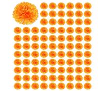 3.9Inch Marigold Flowers Artificial Day of the Dead Flower 500Pcs Fake