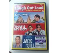 3 Adam Sandler Comedies: Just Go with It / That's My Boy / Jack and Jill - 3 Films Starring Adam Sandler