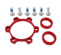 3. Adaptadores de conversión de bujes, kits de aleación de aluminio, espaciadores, juntas, adaptadores, arandelas, espaciadores, ejes pasantes, juntas de cubo de bicicleta, kits de adaptadores de