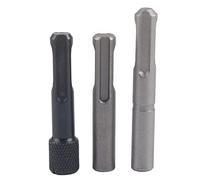 3 adaptadores de portabrocas SDS de 1/4 pulgadas, adaptadores de enchufe hexagonal, convertidor de destornillador, broca para martillo eléctrico, taladro de impacto