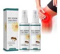 3 aerosoles de terapia de huesos y articulaciones de veneno de abeja, dolor de veneno de abeja y curación ósea para cuello, rodilla, hombro, cintura, pierna (2 unidades)