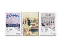 3 Afiches de Melanie Martinez, póster del álbum de música K12, póster de Melanie, lienzo de música de la cantante Martinez, póster de Melanie, póster del álbum de música Cry Baby de Martinez, póster,
