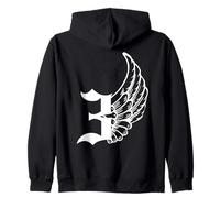 3 Ala de ángel Sudadera con Capucha