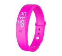 3 Alarms Daily Organizer Timer | Silent Alarm Wristband | Timer Clock Vibrating Wristband for Kids Adults Men Women Teens Elderly Bed Bedroom Travel Dorm Fitness Medication