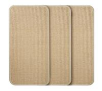 3 Alfombra Rascador para Gatos Sofa de 50x25CM, Sisac Gato Scratch, Resistente al Desgaste, Rascador Gatos Sofa para Proteger sofás, Puertas