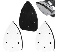 3 almohadillas para lijadora de ratón, almohadilla de interfaz de lijado para mouse con 5 agujeros, esponja de lijado para lijadora orbital, almohadilla de respaldo de papel de lija para flexibilidad