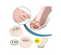 3 almohadillas protectoras de juanetes Big Toes, para dedos de los pies superpuestos, separador de dedos de los dedos, corrector de alivio del dolor de los dedos del martillo, Hallux Valgus blíster