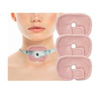 3 almohadillas reutilizables para tubo de traqueotomía, almohadillas de vendaje de traqueotomía, soporte para tubo de traqueotomía, suministros de tubo de traqueotomía, almohadillas de tráfico para