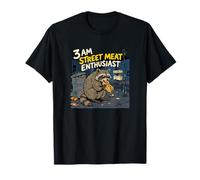 3 Am Street Meat Entusiasta Night Owl Foodie Camiseta