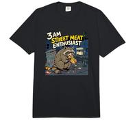 3 Am Street Meat Entusiasta Night Owl Foodie Comfort Colors Adult Heavyweight T-Shirt