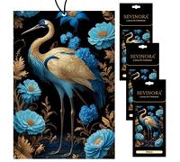 3 ambientadores para coche, vainilla, cigüeña con aroma a vainilla, perfume interior, tuning, decoración de coche, vainilla