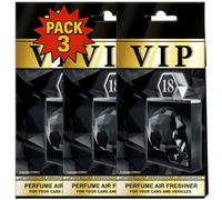 3 Ambientadores Perfume VIP 18 - Inspirado en perfume | Fragancia masculina duradera | Esencia prefume premium para coche, armario, habitación, filtro aspiradora, filtro de aire.