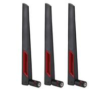 3 Antenas de Banda Dual de Interfaz SMA 8DBi,Antena de enrutador de Alta Ganancia, Cable de Cobre Puro RG178, Antena LAN inalámbrica y Adaptador de enrutador WiFi para ASUS AC68U/AC88U/AC66U, 3