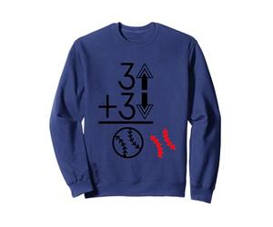 3 Arriba 3 Abajo Béisbol para Lanzadores Sudadera