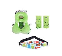 3 Asientos paquete de viaje bebé amigo-bebé de seguridad para niños y la almohadilla del coche del coche del cinturón de seguridad debe rellenar Strp cubierta, el mejor regalo para el bebé