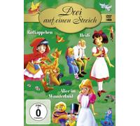 3 auf einen Streich - Die Märchenbox 2: Heidi/Rotkäppchen/Alice im Wunderland [Alemania] [DVD]