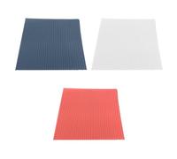 3 azulejos de techo de PVC para paisajes en miniatura en interiores y exteriores, accesorio de construcción de modelos meteorológicos, azulejos en miniatura para simulación de textura y color para