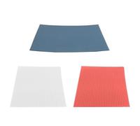 3 azulejos de techo de PVC para paisajes en miniatura en interiores y exteriores, accesorio de construcción de modelos meteorológicos, azulejos en miniatura para simulación de textura y color para