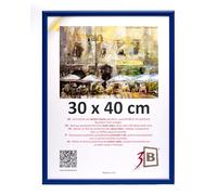 3-B Marco de Foto MAUI - azul marino - 30x40 cm - marco para fotos de madera con cristal acrílico