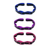 3 bandas de resistencia de 8 anillos, equipo de fitness, cuerda de tensión elástica para entrenamiento de fuerza, hombro, espalda, brazo, estiramiento, antideslizante