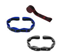 3 bandas de resistencia de 8 anillos, equipo de fitness, cuerda de tensión elástica para entrenamiento de fuerza, hombro, espalda, brazo, estiramiento, bandas de fuerza