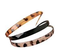 3 bandas finas para el cabello para mujeres, hombres y niñas, bandas ligeras para el cabello, accesorios simples para el cabello, diademas