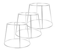 3 bandejas de acero inoxidable para servir mariscos, 17-23 cm, soporte de exhibición de platos de comida de doble capa para cocina, fiesta, catering y servicio de bufé