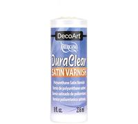 3 barnices DecoArt DS21-9, American DuraClear, 8 onzas, barniz satinado DuraClear3
