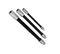 3 barras de extensión flexibles de 1/2 1/4 3/8 pulgadas con llave de trinquete flexible