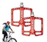 3 Bearing Pedals - Professional Mountain Road Bike Flat Pedal, Anti-Slip Aluminio Design, Wide Lightweight | Sealed Bicycle Pedal for Cycling Sports Outdoor Riders