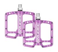 3 Bearing Pedals - Professional Mountain Road Bike Flat Pedal, Anti-Slip Aluminio Design, Wide Lightweight | Sealed Bicycle Pedal for Cycling Sports Outdoor Riders