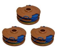 3 bobinas de hilo compatibles con Qualcast GT 25 30 GGT 350A1 3503 450A1 4001 WA0008