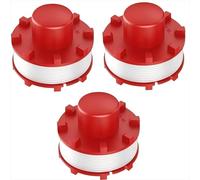 3 bobinas de hilo de repuesto, accesorios para cortacésped, bobina de repuesto para Einhell GE-CT 36/30 LI E Solo, AGILLO 36/255 BL, AGILLO 18/200