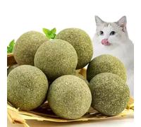 3 bolas de hierba gatera | Juguetes de hierba gatera hechos de hierba gatera seca y prensada | Juguetes para gatos | Bolas de hierba gatera | Enriquecimiento para gatos | Bola divertida | Gatos