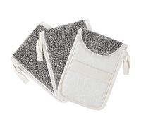 3 bolsas de ahorro de jabón, bolsa de jabón exfoliante, exfoliante, soporte de esponja, bolsas de cuerda para baño o ducha