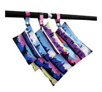 3 bolsas de pañales de almacenamiento de almohadillas sanitarias, bolsas portátiles reutilizables para colgar bolsas húmedas para cochecitos de noche