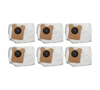 3 bolsas de polvo para aspiradora de 3 L compatibles con eufy C10 C20 para omni Cleaner con filtración de cuatro capas, paquete de repuesto de 6/12/20 bolsas (paquete de 6)