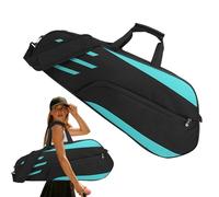 3 bolsas para raquetas de tenis, organizador de hombro impermeable, peso ligero, soporte para raqueta de bádminton, pepinos, remo de pepino, mangas, bolsa de viaje deportivo, bolsa duradera, bolsa de