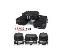 (3 bolsas - un juego) Bolsas superiores para accesorios de motocicleta para alforjas Top Box BMW R 1200