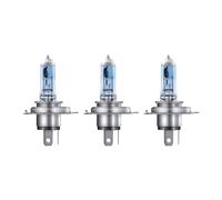 OSRAM COOL BLUE INTENSE H4, +100% más de brillo, hasta 5000K, lámpara de faro halógena, apariencia LED, Blíster único (1 lámpara)