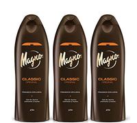 3 botellas de gel de ducha Magno de 18,3 oz./550 ml de MAGNO