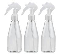 3 botellas de spray de 200 ml de plástico pulverizador de gatillo fino vacía niebla spray botella para limpieza tratamientos de belleza jardín