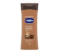 3 botes de loción corporal Cocoa Radiant de Vaseline, cuidados intensivos para piel seca, 3 x 400 mL